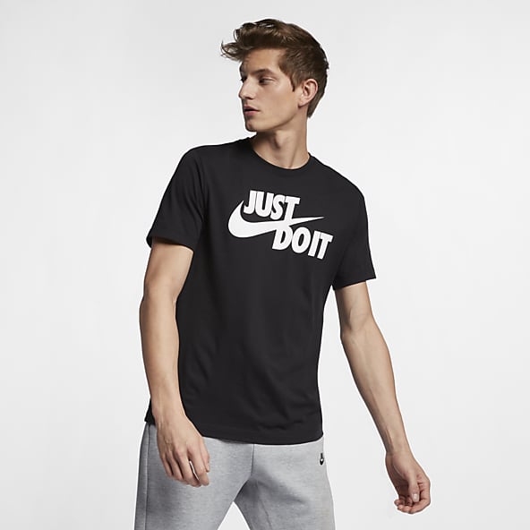Playera negra nike outlet